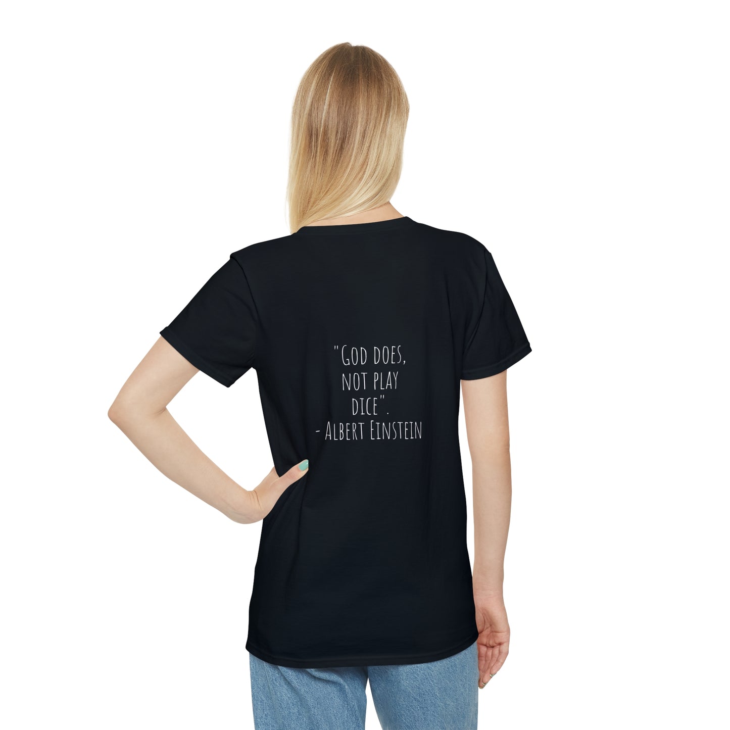 T-Shirt Fruit of the Loom, Einstein Quote